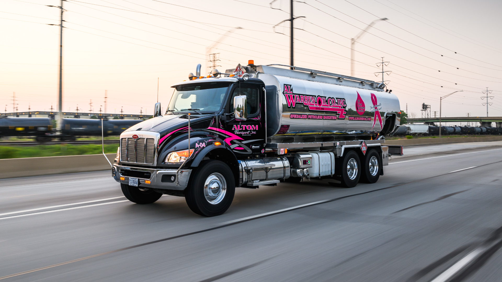 BREAST CANCER TANKER TRUCK